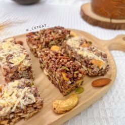 sản phẩm thanh gạo chà bông